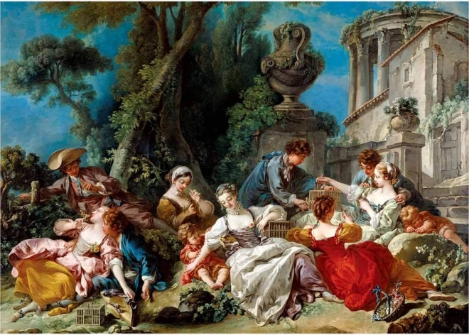 puzzle anatolian Vânătorii de păsări 1500 piese