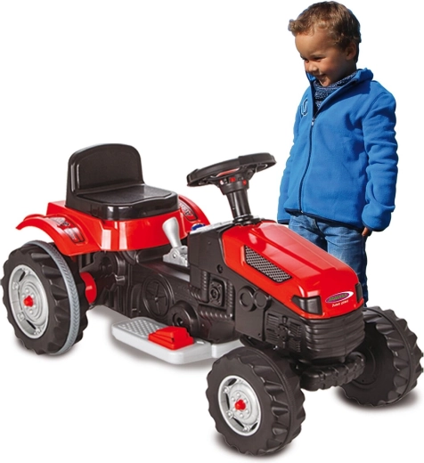 Jamara tractor electric pentru copii Strong Bull roșu 6V