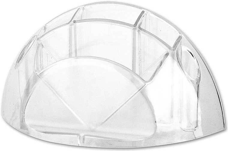 Suport pentru creioane și notițe adezive ICO Smart, transparent