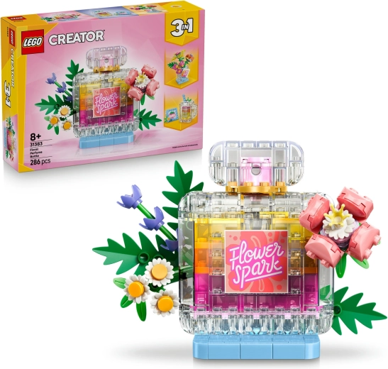 LEGO Creator 3 în 1 flacon de parfum cu flori
