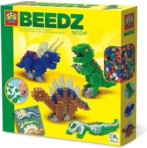 Ses Creative Beedz mărgele de călcat dinozauri 3D