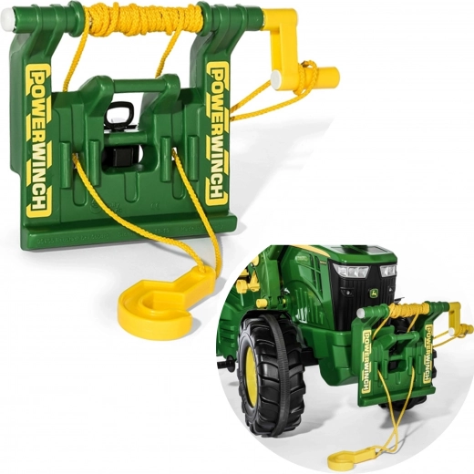 Rolly Toys troliu JOHN DEERE pentru tractoare pentru copii