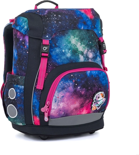 Ghiozdan școlar ultraușor Topgal KIRA cu motiv cosmic
