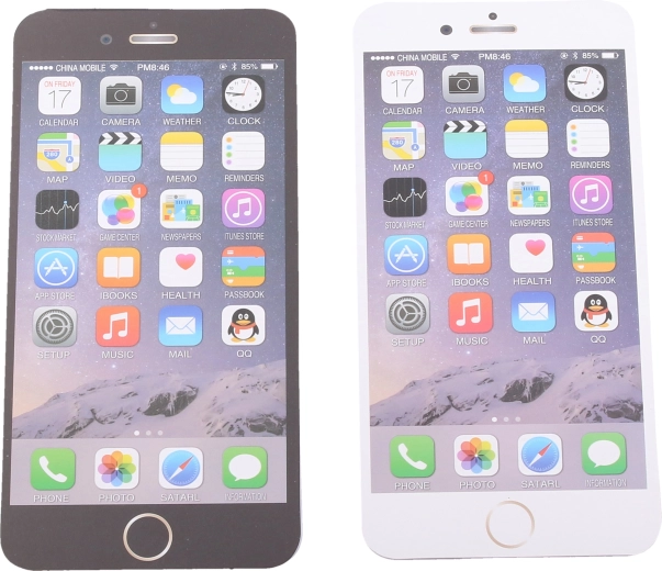 Blocnotes cu liniatură în formă de iPhone