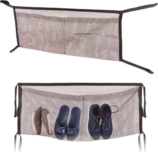 Geantă din plasă pentru sub trambulină – organizator pentru încălțăminte și mărunțișuri 110 cm