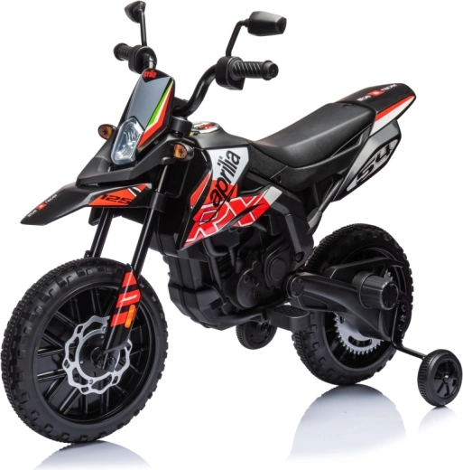 Motocicletă electrică pentru copii APRILIA RX, roșie