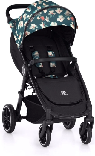 Cărucior sport Petite&Mars Street+ RWS Black Limited 100 Flowers