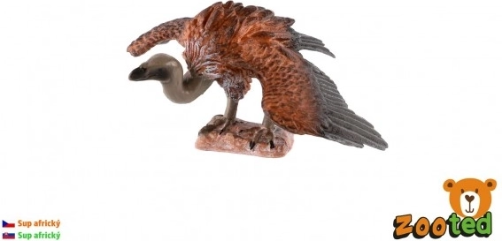Vultur african figură din plastic 10 cm