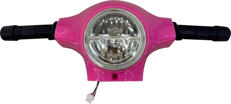 Trotinetă pentru copii Vespa Mini cu ghidon, roz