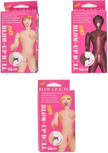Păpușă gonflabilă de glumă pentru petrecere 66 cm (mix de modele)