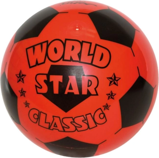 Minge de fotbal din plastic WORLD STAR 220 mm