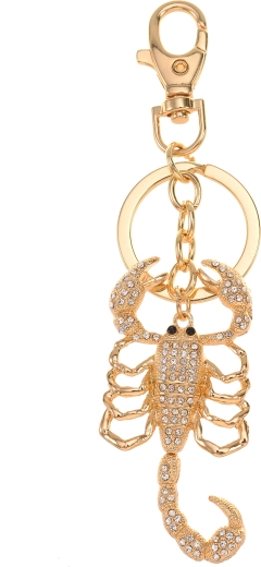 Breloc auriu Scorpion