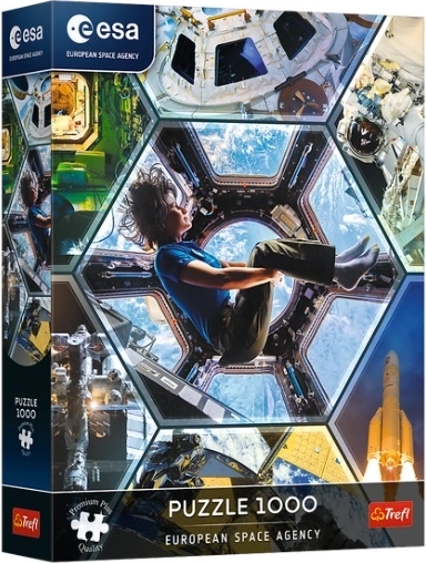 Puzzle PremPlus „Wyprawy kosmiczne” 1000 piese - 1 bucată
