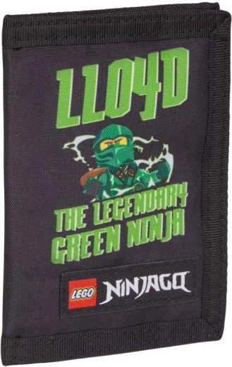 lego ninjago lloyd portofel pentru copii cu închidere cu arici