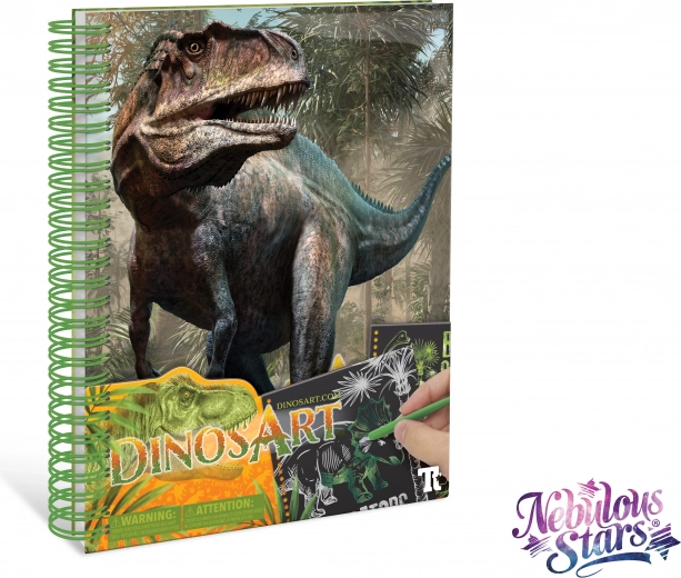 Jurnal de răzuit DinosArt