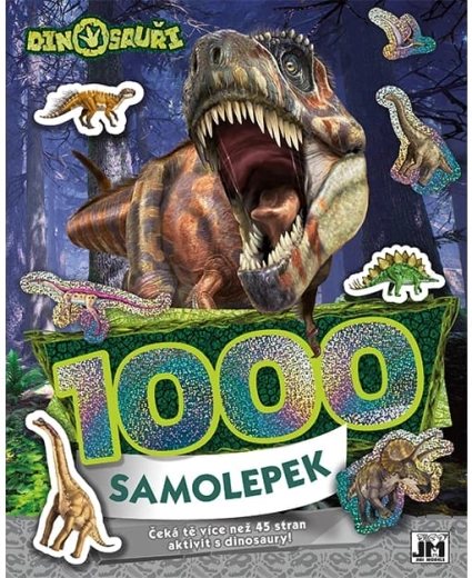 1000 de autocolante cu activități – dinozauri