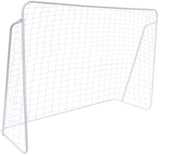 Poartă de fotbal Champions cu plasă 213 × 152 × 75 cm