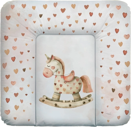 Ceba Baby salteluță de înfășat moale medie 75 × 72 Basic Rocking Horse