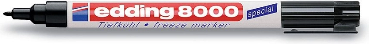 Marker pentru congelator edding 8000, negru