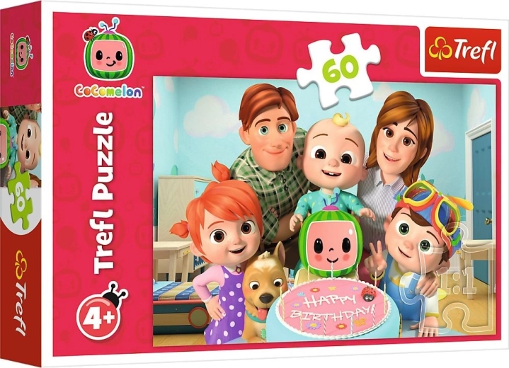 Puzzle 60 piese Cocomelon, O zi minunată