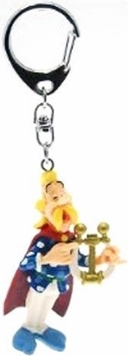 Breloc Plastoy Troubadix cu liră (Asterix & Obelix) - 1 bucată