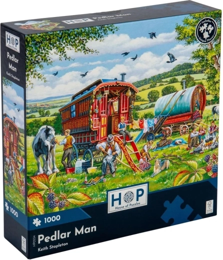 Puzzle House of Puzzles Viață nomadă, 1000 de piese