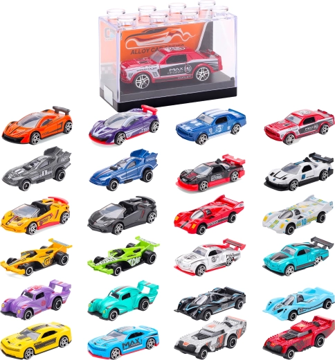 Model metalic de mașină de curse 1:64 – mai multe tipuri