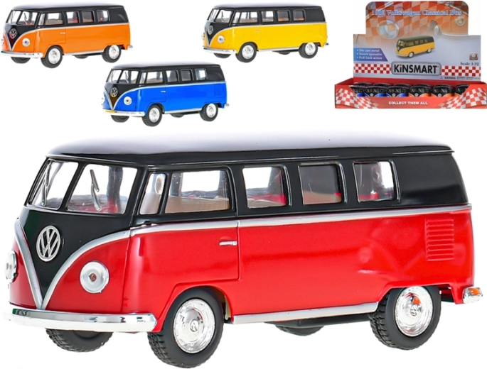 Model metalic de autobuz Volkswagen Classical 1962 1:32