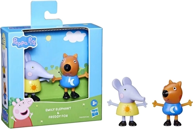 Peppa Pig set de 2 figurine Emily și Freddy