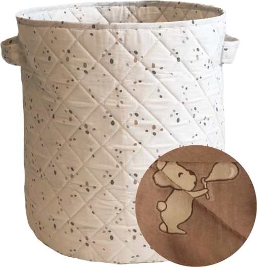 Coș de depozitare matlasat Petú Petú Teddy