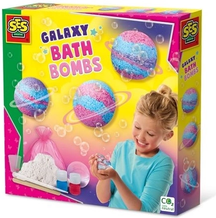 SES Creative bombe efervescente de baie galaxy – set creativ