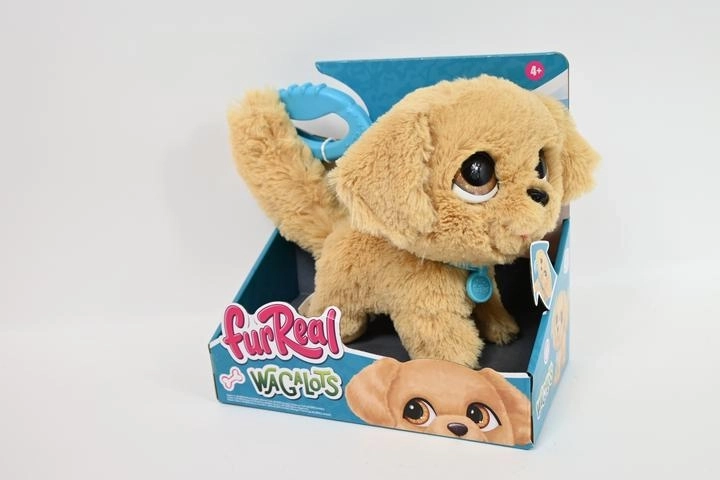 FurReal WaggLots – golden retriever care merge în lesă