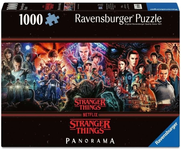 Puzzle panoramice Stranger Things 1000 piese RAVENSBURGER