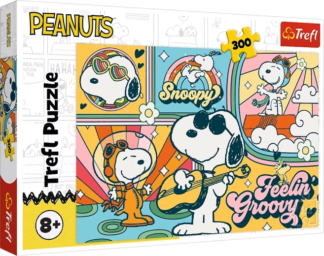 Puzzle Lumea distractivă PEANUTS 300 piese