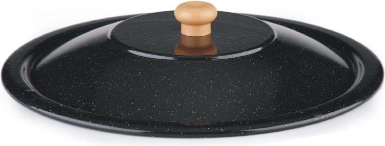 Capac emailat 34 cm pentru ceaun 8 l