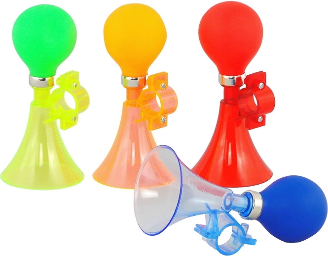 Claxon din plastic pentru bicicletă de copii (trompetă) - 1 bucată