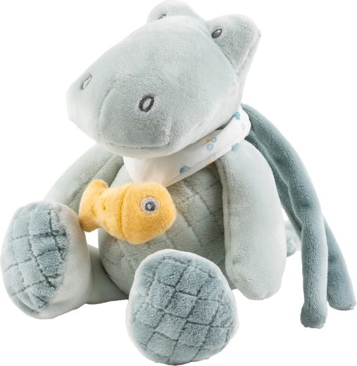 NATTOU crocodil muzical de pluș Romeo 23 cm