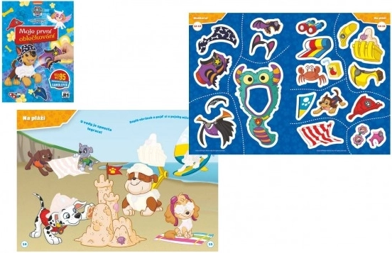 Prima mea carte de îmbrăcat – Patrula cățelușilor (Paw Patrol), 17 × 24 cm