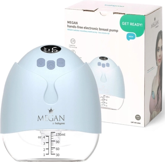 BabyOno Megan pompă electronică de sân hands‑free