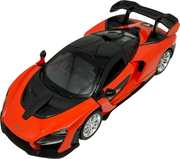 Model auto metalic 1:32 McLaren Senna cu lumină și sunet