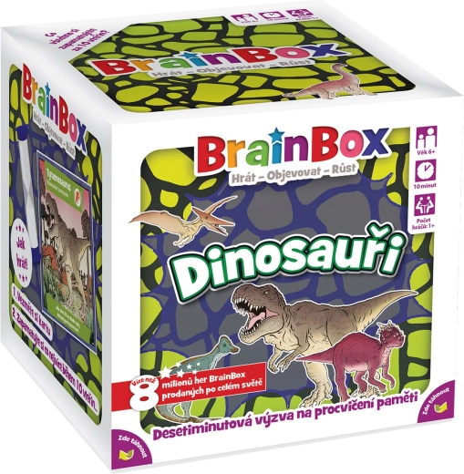 BrainBox Dinozauri – joc de cărți de memorie