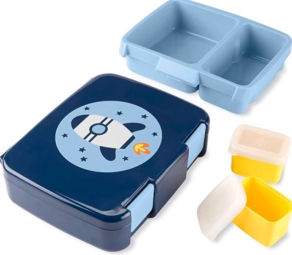 Skip Hop Spark Style cutie bento pentru prânz rachetă