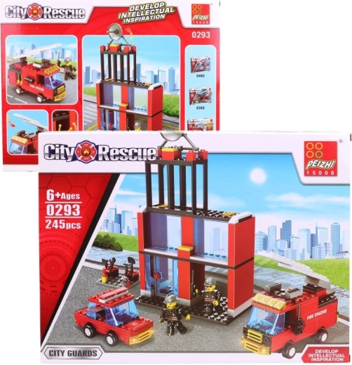 Set de construcție stație de pompieri