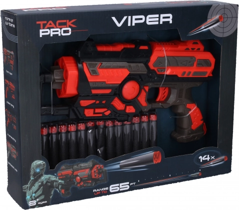 Pistol Viper cu cartușe din spumă