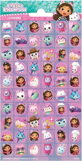 Autocolante Casa lui Gabi a Motănelului – 60 de bucăți