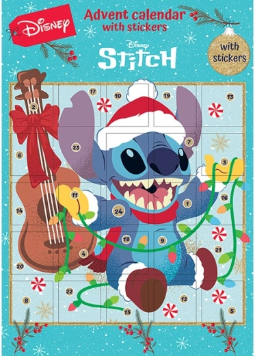 Calendar de Advent cu autocolante Lilo & Stitch