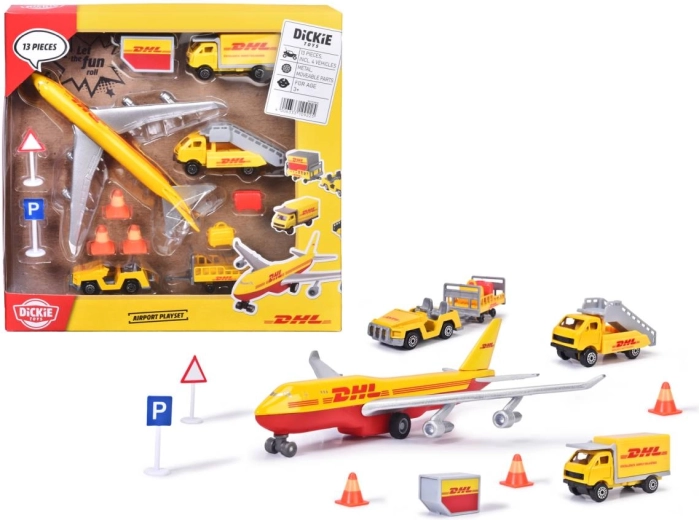 Set de joacă pentru aeroport DHL