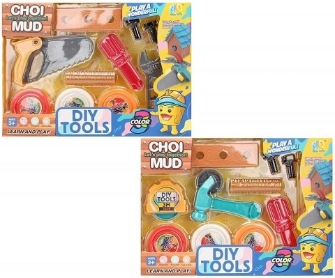 Set creativ de plastilină cu unelte pentru copii