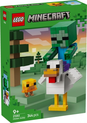 LEGO Minecraft călăreț pe găină (21582)