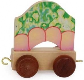 Small Foot vagonel alfabetic – corp de dragon